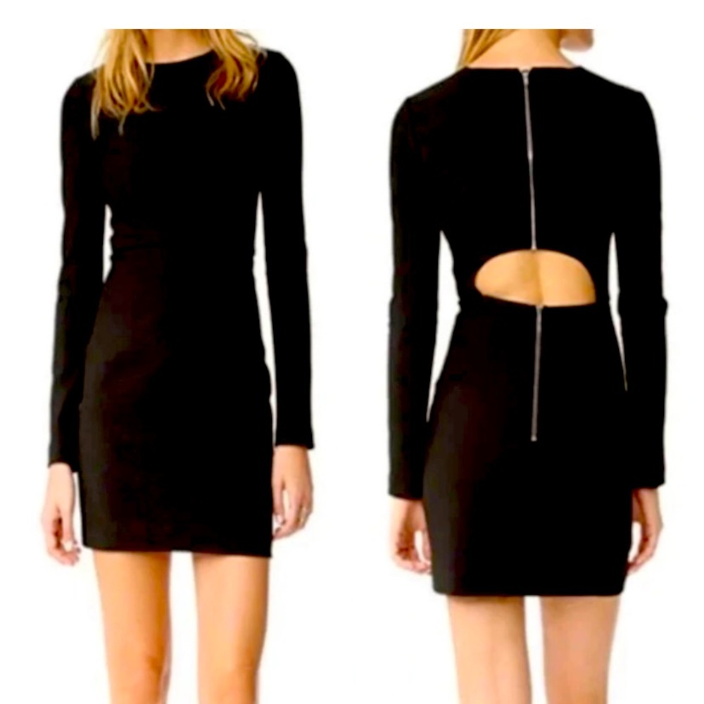 Elizabeth and James Long Sleeve Mini Dress